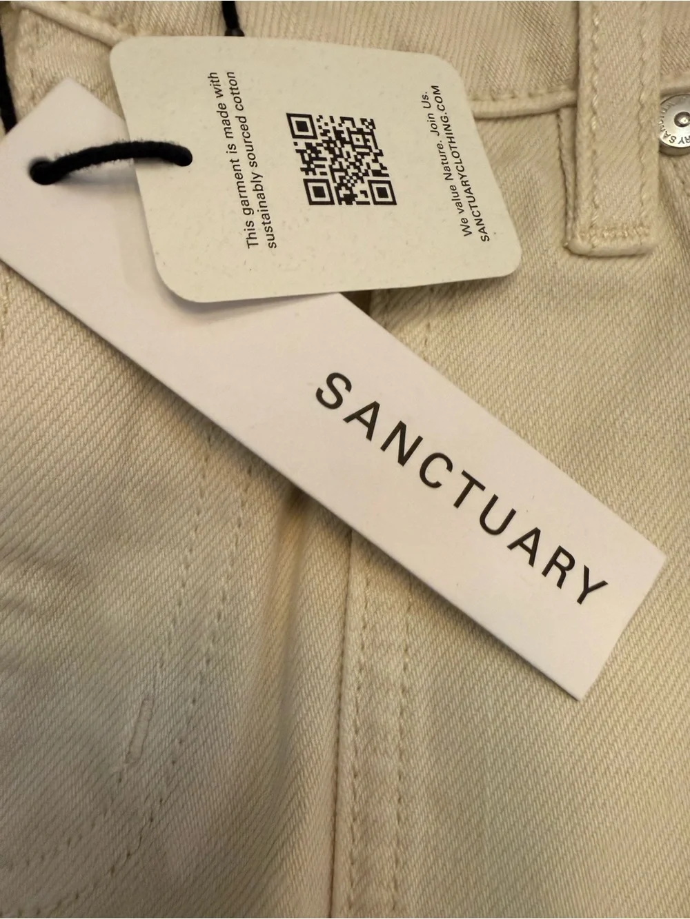 Sanctuary District Column Mid Rise
Ankle Jeans in Washed San Size 25/0 - Picture 13 of 15